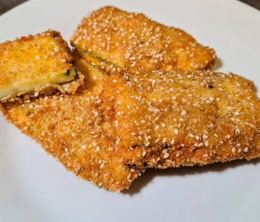 Zucchini in Sesampanier