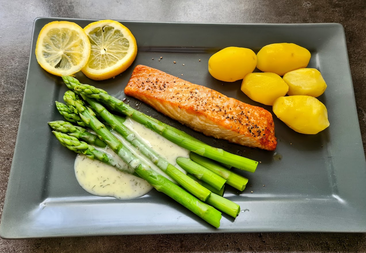 Lachs mit Dillsauce - Kochen mit Lisa